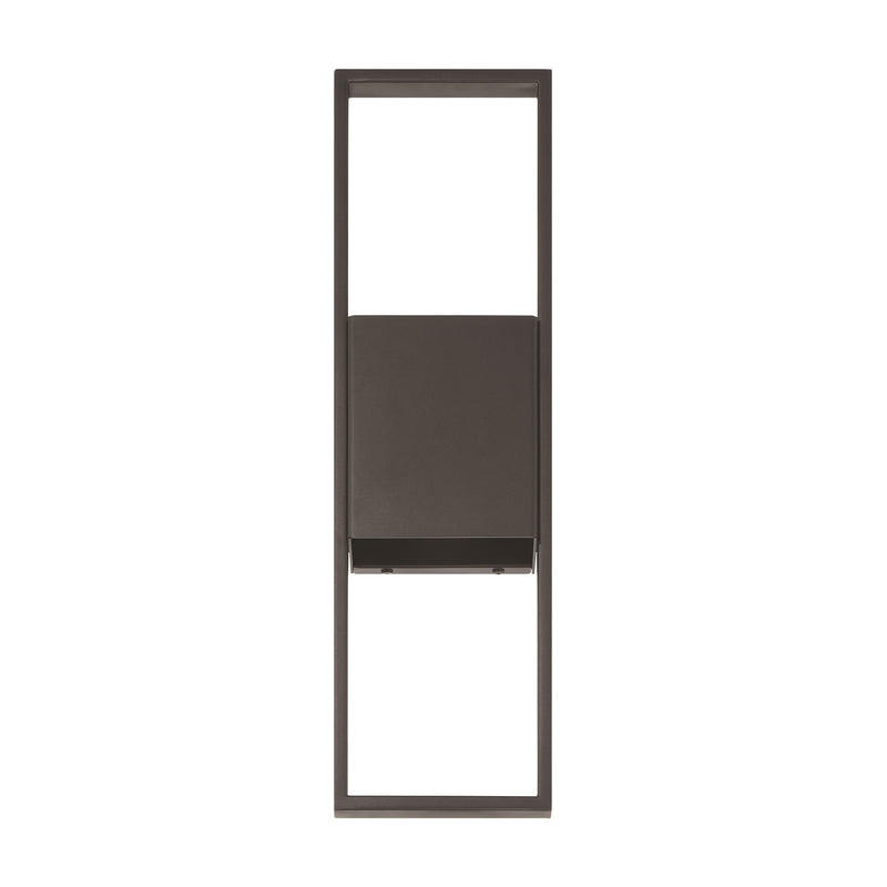 Craftmade Contact 2 Light 21" Outdoor Lantern, Textured Black