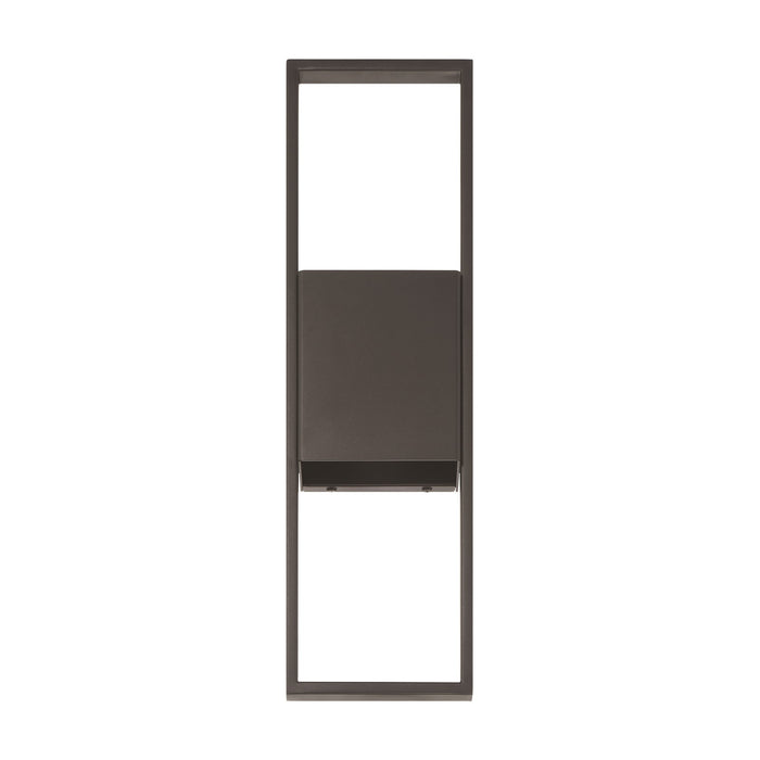 Craftmade Contact 2 Light 21" Outdoor Lantern, Textured Black