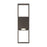 Craftmade Contact 2 Light 21" Outdoor Lantern, Textured Black