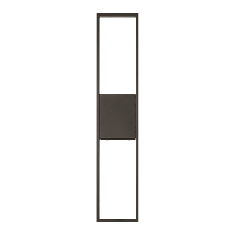Craftmade Contact 2 Light 27" Outdoor Lantern, Textured Black - ZA8510-TB-LED