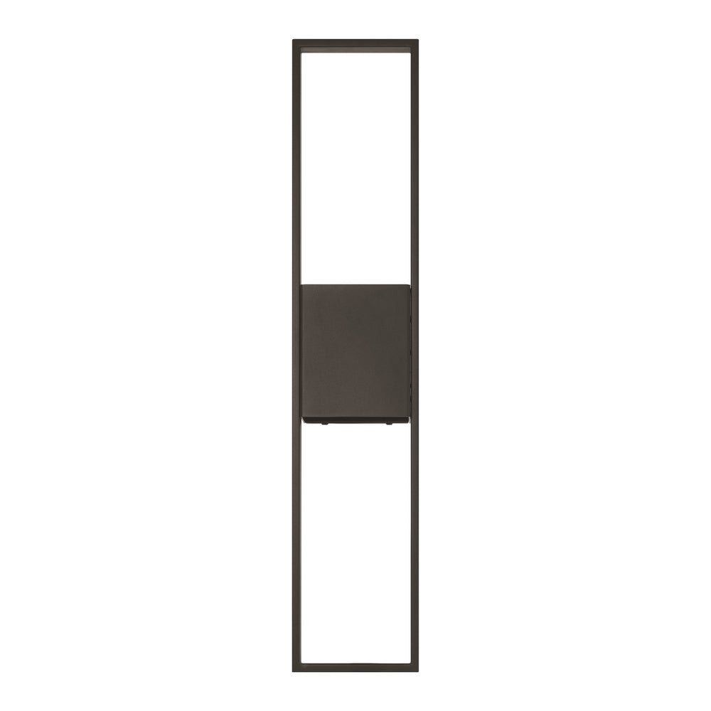 Craftmade Contact 2 Light 27" Outdoor Lantern, Textured Black - ZA8510-TB-LED