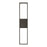 Craftmade Contact 2 Light 27" Outdoor Lantern, Textured Black - ZA8510-TB-LED