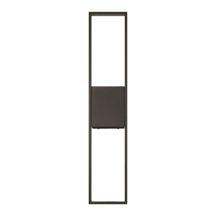 Craftmade Contact 2 Light 27" Outdoor Lantern, Textured Black - ZA8510-TB-LED