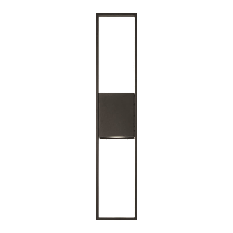 Craftmade Contact 2 Light 27" Outdoor Lantern, Textured Black