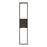 Craftmade Contact 2 Light 27" Outdoor Lantern, Textured Black