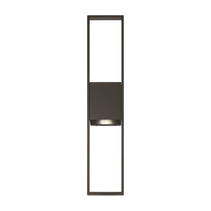 Craftmade Contact 2 Light 27" Outdoor Lantern, Textured Black