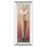 Classy Living Elegant Vase Bloom Wall Art 18"x42", Mirrored Frame