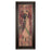Classy Living Graceful Silhouette Wall Art 18"x42", Dark Chocolate Frame - 1052