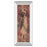 Classy Living Graceful Silhouette Wall Art 18"x42", Mirrored Frame