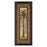 Classy Living Palm Terrain Study Wall Art 18"x42", Dark Chocolate Frame