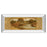 Classy Living Golden Meadow Stream Wall Art 42"x18", Mirrored Frame