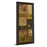 Classy Living Golden Circuit Wall Art 18"x42", Dark Chocolate Frame