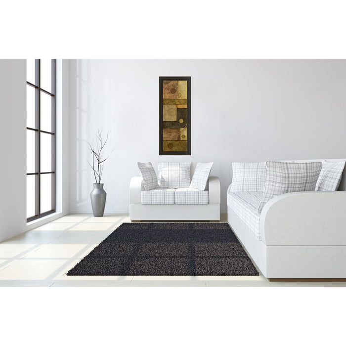 Classy Living Golden Circuit Wall Art 18"x42", Dark Chocolate Frame