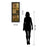 Classy Living Golden Circuit Wall Art 18"x42", Dark Chocolate Frame