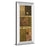 Classy Living Earth Circle Harmony Wall Art 18"x42", Mirrored Frame