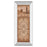 Classy Living Serene Scrollscape Wall Art 18"x42", Mirrored Frame