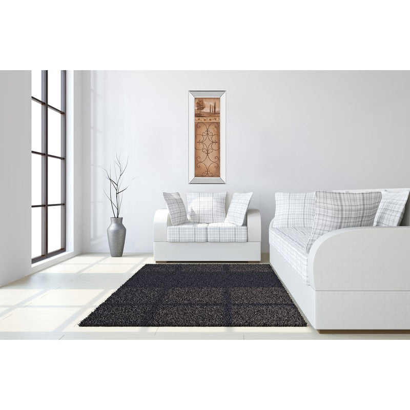 Classy Living Serene Scrollwork Wall Art 18"x42", Mirrored Frame