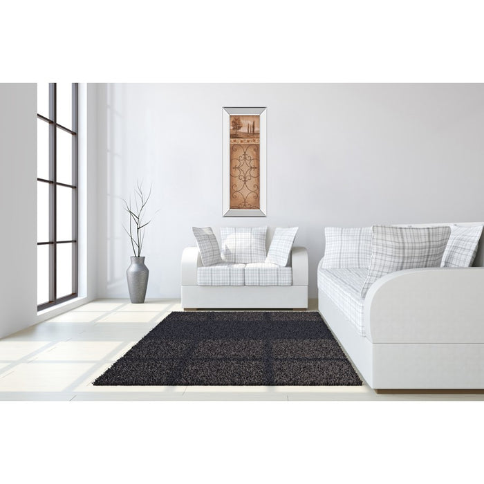 Classy Living Serene Scrollwork Wall Art 18"x42", Mirrored Frame