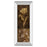 Classy Living Golden Tulip II Wall Art 18"x42", Mirrored Frame