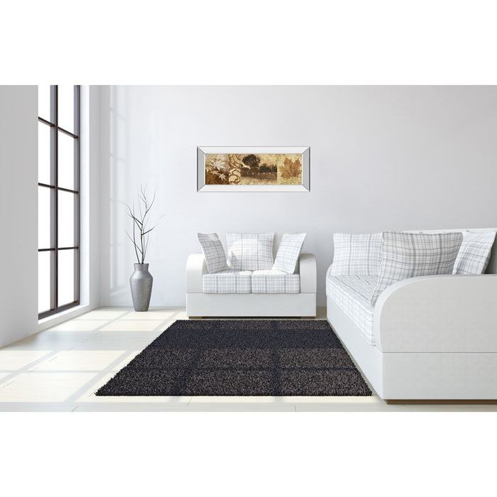Classy Living Equinox Harmony Wall Art 42"x18", Mirrored Frame