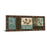 Classy Living Frosty Morning I Wall Art 42"x18", Dark Chocolate Frame
