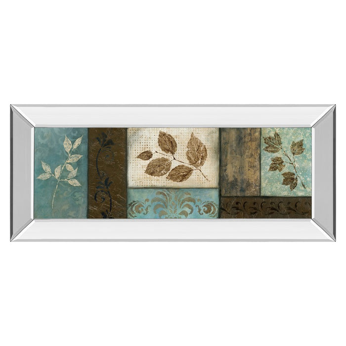 Classy Living Frosty Morning I Wall Art 42"x18", Mirrored Frame