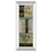 Classy Living Verdant Leaf Collage Wall Art 18"x42", Mirrored Frame