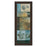 Classy Living Verdant Whimsy Wall Art 18"x42", Brown Frame - 1154