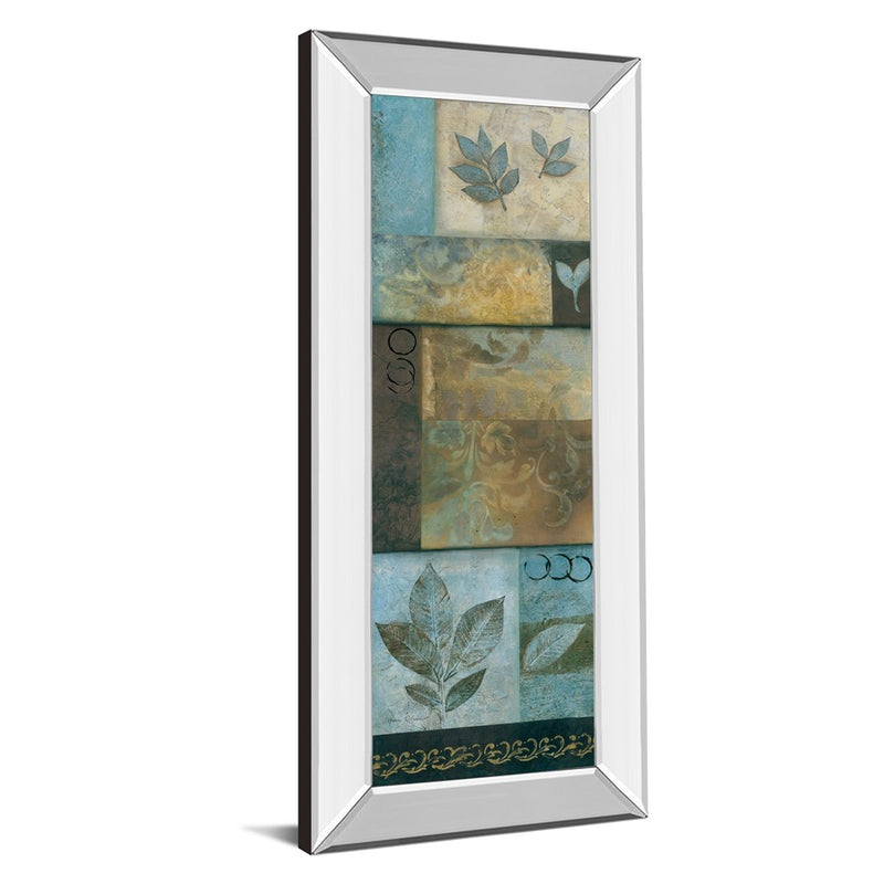 Classy Living Verdant Whimsy Wall Art 18"x42", Mirrored Frame