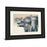 Classy Living Majestic Elephants Wall Art 22"x26", Midnight Aura Frame
