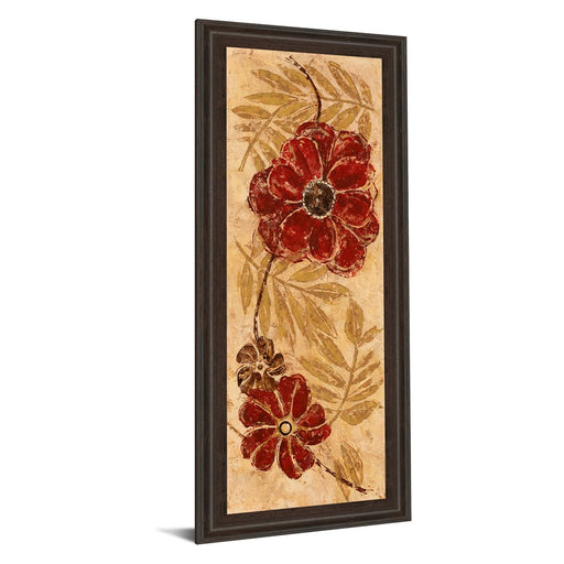 Classy Living Touch Of Honey I Wall Art 18"x42", Cinnamon Mocha Frame