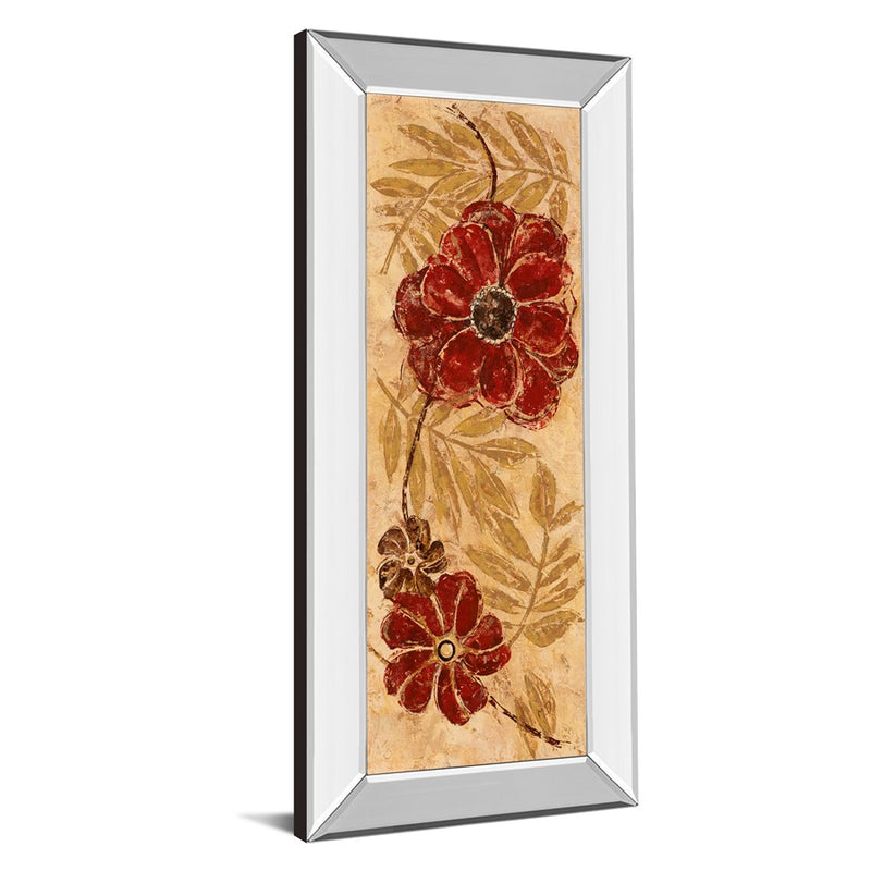Classy Living Touch Of Honey I Wall Art 18"x42", Mirrored Frame