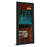 Classy Living Linear Depth Wall Art 18"x42", Black Frame