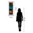 Classy Living Linear Depth Wall Art 18"x42", Mirrored Frame