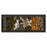 Classy Living Lily Harmony Wall Art 42"x18", Dark Chocolate Frame