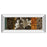 Classy Living Lily Harmony Wall Art 42"x18", Mirrored Frame