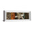 Classy Living Evanescent Lily Wall Art 42"x18", Mirrored Frame