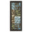 Classy Living Leaves I Wall Art 18"x42", Dark Chocolate Frame
