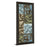 Classy Living Leaves I Wall Art 18"x42", Dark Chocolate Frame