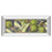 Classy Living Sparkling Pears Wall Art 42"x18", Mirrored Frame