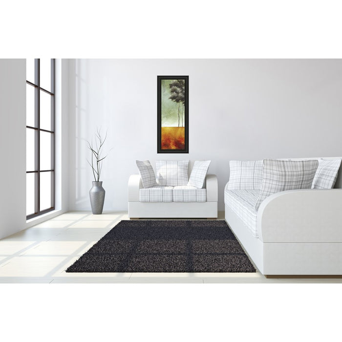 Classy Living Serene Palms Wall Art 18"x42", Midnight Aura Frame