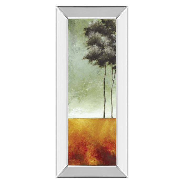 Classy Living Serene Palms Wall Art 18"x42", Mirrored Frame