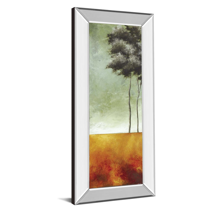 Classy Living Serene Palms Wall Art 18"x42", Mirrored Frame