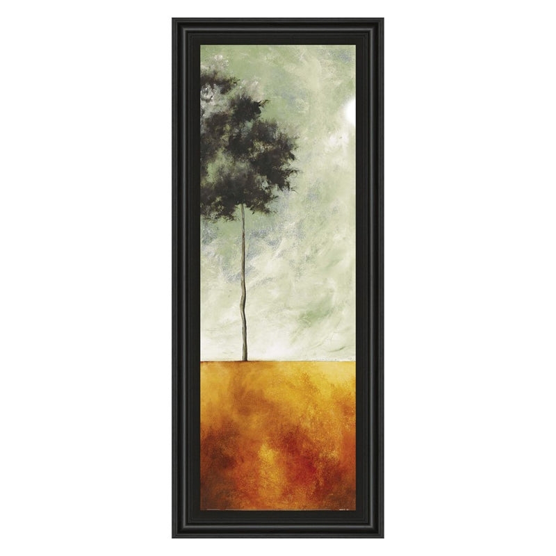 Classy Living Solitary Tree Wall Art 18"x42", Midnight Aura Frame