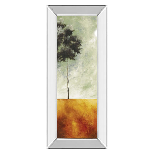 Classy Living Solitary Tree Wall Art 18"x42", Mirrored Frame - 1193MF