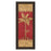 Classy Living Golden Palm Wall Art 18"x42", Cinnamon Mocha Frame