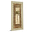 Classy Living Scroll Palm II Wall Art 18"x42", Ivory Bliss Frame