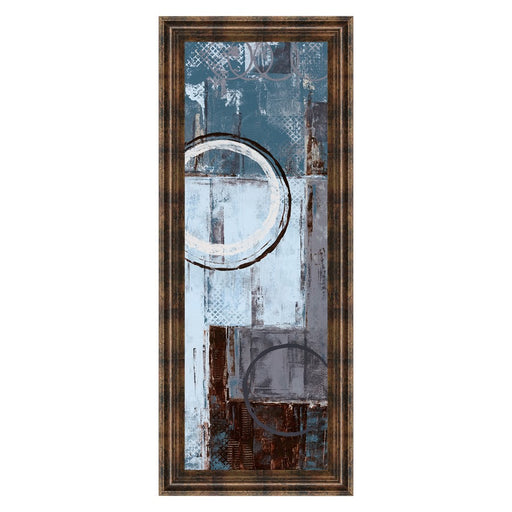 Classy Living Cool Dance I Wall Art 18"x42", Dark Chocolate Frame - 1216