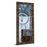 Classy Living Cool Dance I Wall Art 18"x42", Dark Chocolate Frame