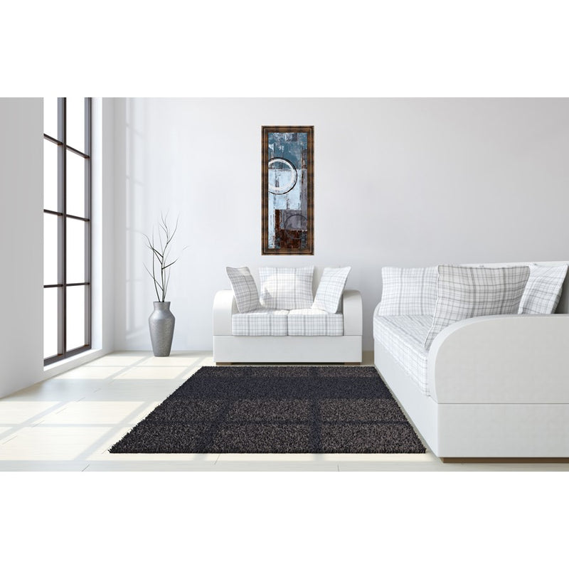 Classy Living Cool Dance I Wall Art 18"x42", Dark Chocolate Frame